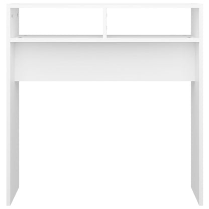 vidaXL Konsolentisch Weiß 78x30x80 cm Holzwerkstoff