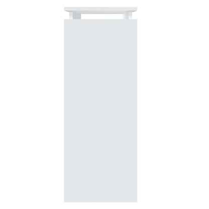 vidaXL Konsolentisch Weiß 80x30x80 cm Holzwerkstoff