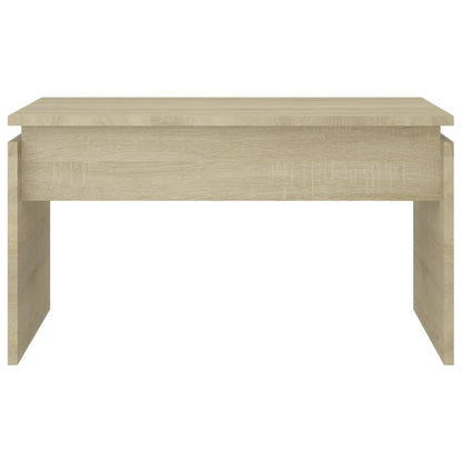 vidaXL Table basse chêne Sonoma 68x50x38 cm bois d'ingénierie