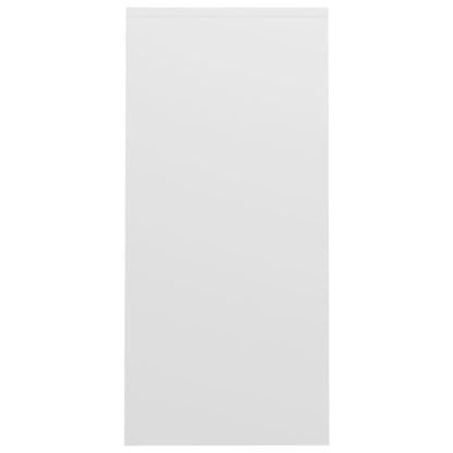 vidaXL Computertisch Weiß 102,5x35x75 cm Holzwerkstoff