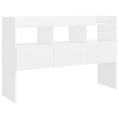 vidaXL Buffet blanc 105x30x70 cm aggloméré