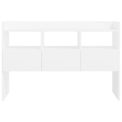 vidaXL Buffet blanc 105x30x70 cm aggloméré