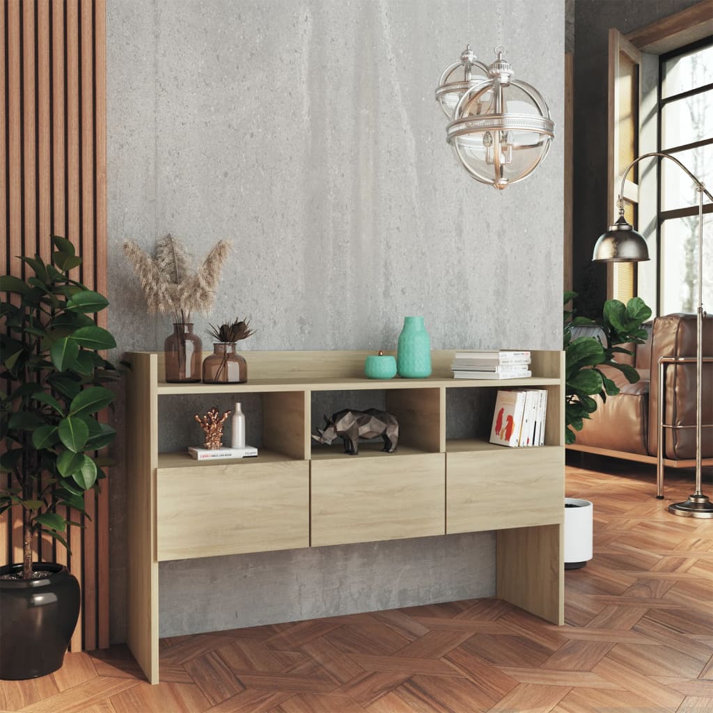 vidaXL Bahut chêne Sonoma 105x30x70 cm bois d'ingénierie