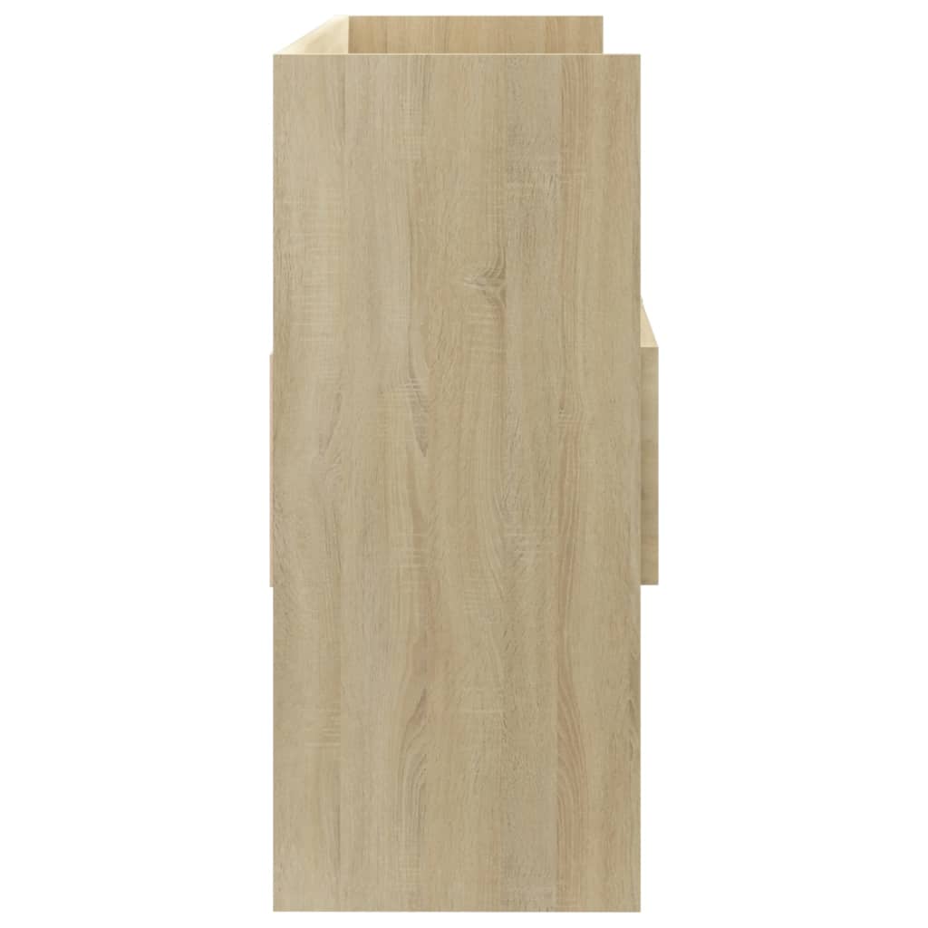 vidaXL Bahut chêne Sonoma 105x30x70 cm bois d'ingénierie