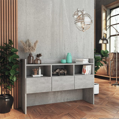 vidaXL Sideboard Betongrau 105x30x70 cm Holzwerkstoff