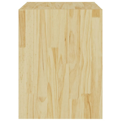 vidaXL Tables de chevet 2 pcs 40x30,5x40 cm Bois de pin massif
