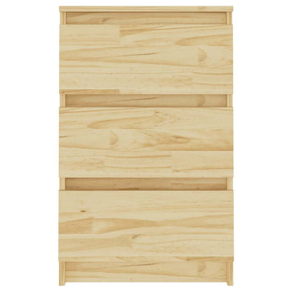 vidaXL Nachtschrank 40x29,5x64 cm Massivholz Kiefer