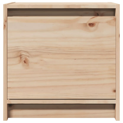 vidaXL Nachttisch 40x30,5x40 cm Massivholz Kiefer