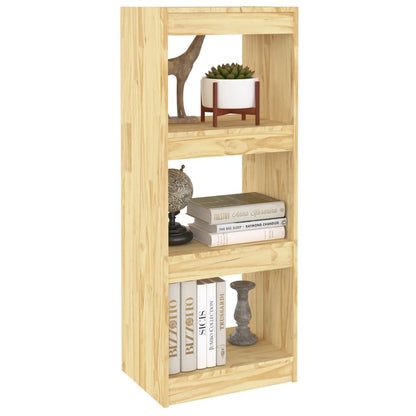 vidaXL Bücherregal/Raumteiler 40x30x103,5 cm Massivholz Kiefer
