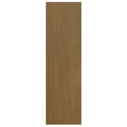 vidaXL Bücherregal/Raumteiler Honigbraun 40x30x103,5 Massivholz Kiefer