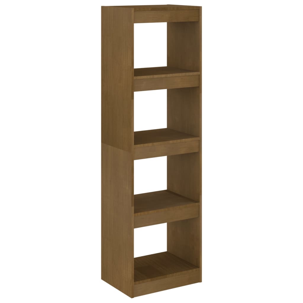 vidaXL Bücherregal Raumteiler 40x30x135,5 cm Massivholz Kiefer