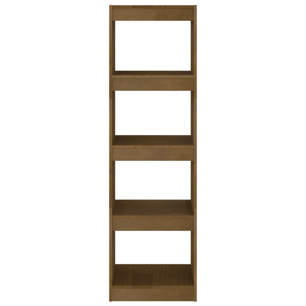 vidaXL Bücherregal Raumteiler 40x30x135,5 cm Massivholz Kiefer