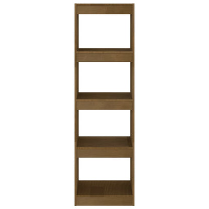 vidaXL Bücherregal Raumteiler 40x30x135,5 cm Massivholz Kiefer