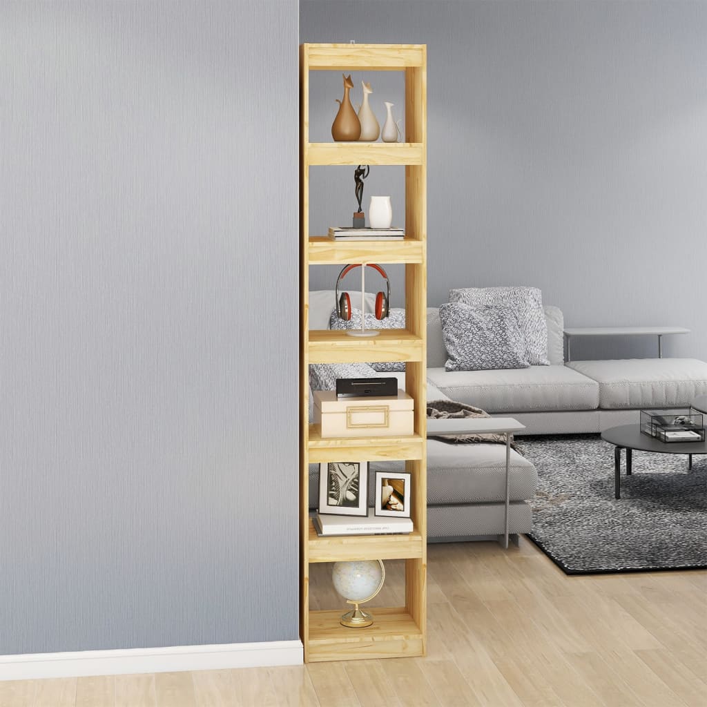 vidaXL Bibliothèque/Séparateur de pièce 40x30x199 cm Bois de pin massif