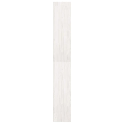 vidaXL Bibliothèque/Séparateur de pièce Blanc 40x30x199 cm Bois de pin massif