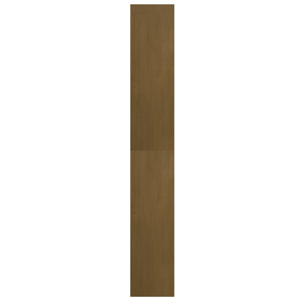vidaXL Étagère/Séparateur de pièce marron miel 40x30x199 cm Bois de pin massif