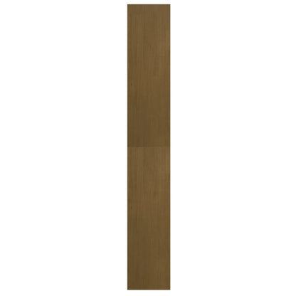 vidaXL Étagère/Séparateur de pièce marron miel 40x30x199 cm Bois de pin massif