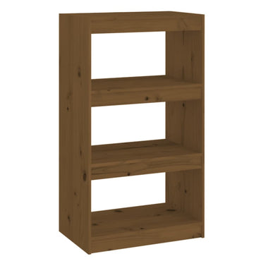 vidaXL Étagère/Séparateur de pièce marron miel 60x30x103,5 cm Bois de pin