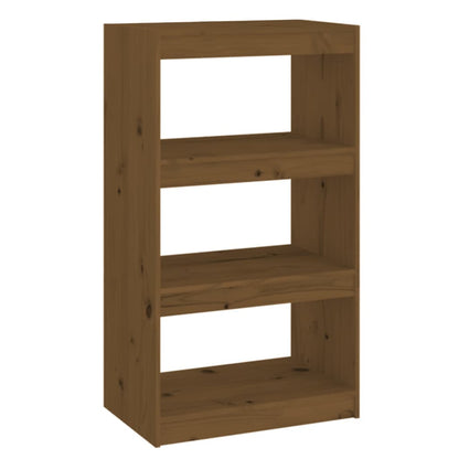 vidaXL Étagère/Séparateur de pièce marron miel 60x30x103,5 cm Bois de pin