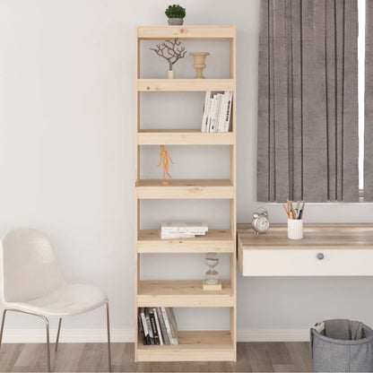 vidaXL Étagère/Séparateur de pièce 60x30x199,5 cm Bois de pin massif