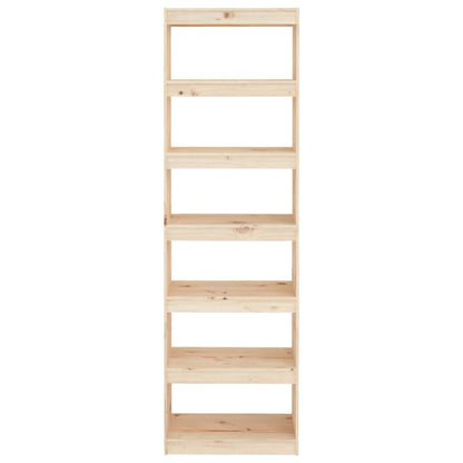vidaXL Étagère/Séparateur de pièce 60x30x199,5 cm Bois de pin massif