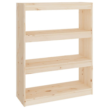 vidaXL Étagère/Séparateur de pièce 80x30x103,5 cm Bois de pin massif