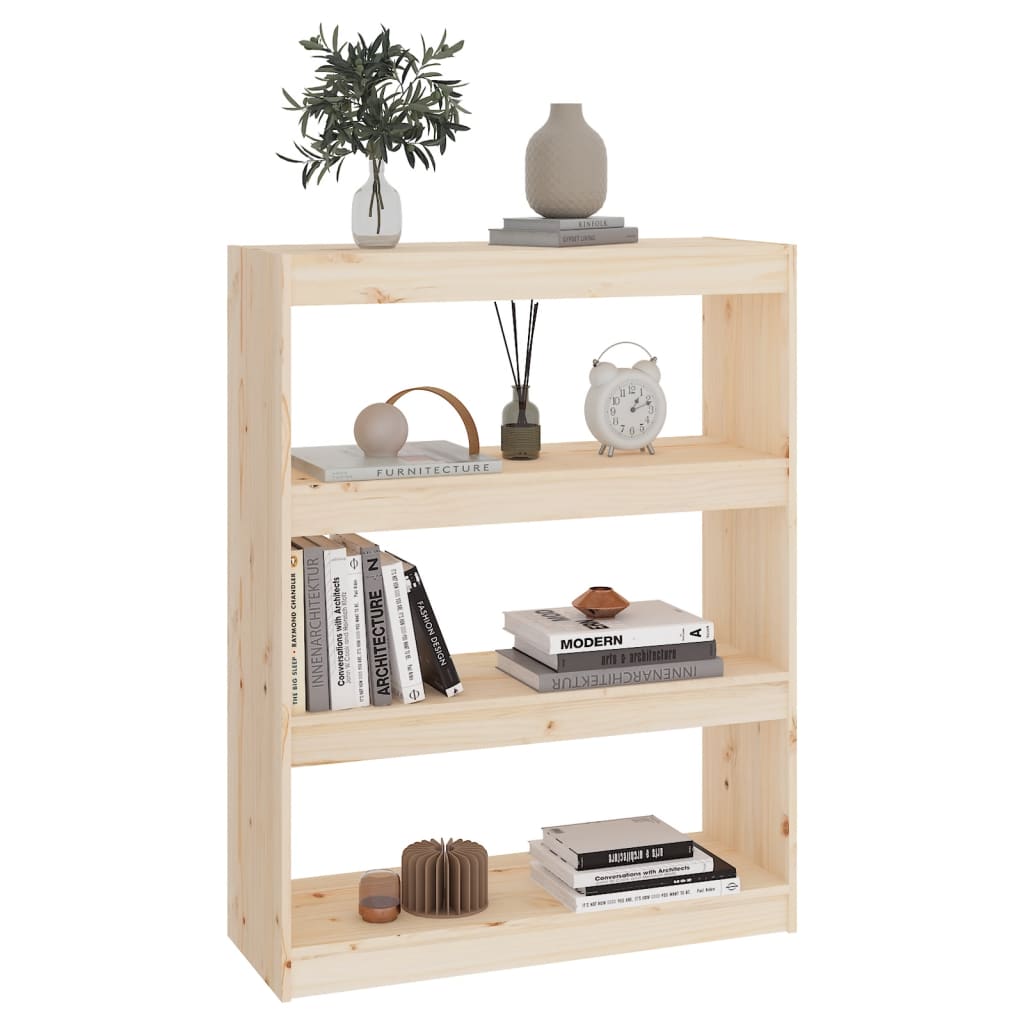 vidaXL Étagère/Séparateur de pièce 80x30x103,5 cm Bois de pin massif