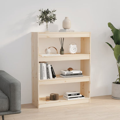 vidaXL Étagère/Séparateur de pièce 80x30x103,5 cm Bois de pin massif