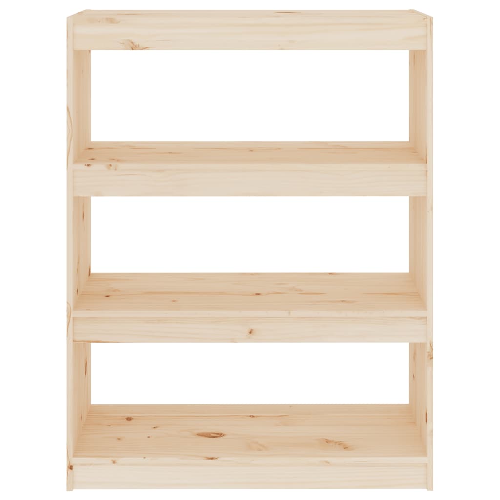 vidaXL Étagère/Séparateur de pièce 80x30x103,5 cm Bois de pin massif