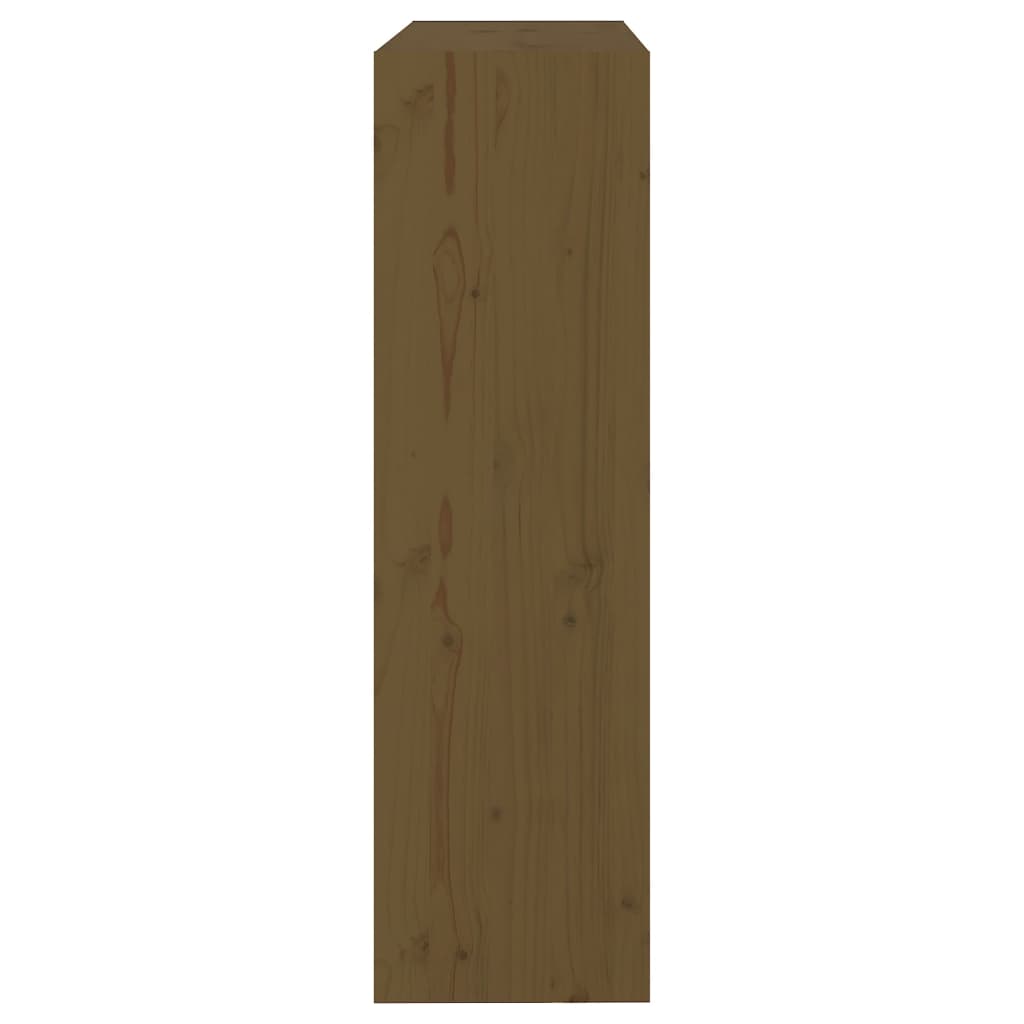 vidaXL Étagère/Séparateur de pièce marron miel 80x30x103,5 cm Bois de pin