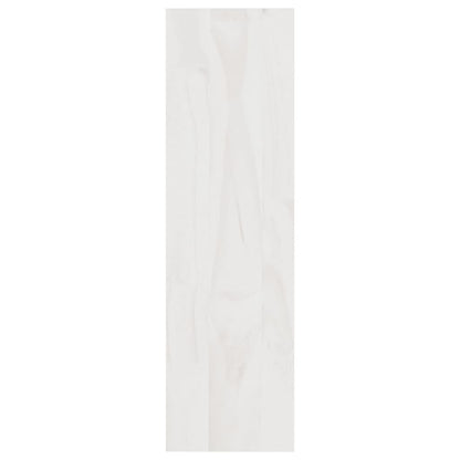 vidaXL Bibliothèque/Séparateur de pièce Blanc 100x30x103 cm Pin Massif
