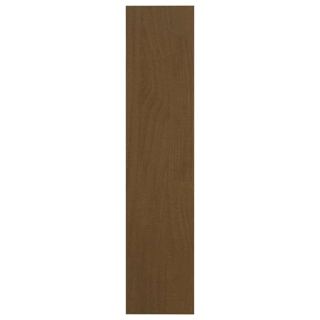 vidaXL Bücherregal/Raumteiler 100x30x135,5 cm Massivholz Kiefer