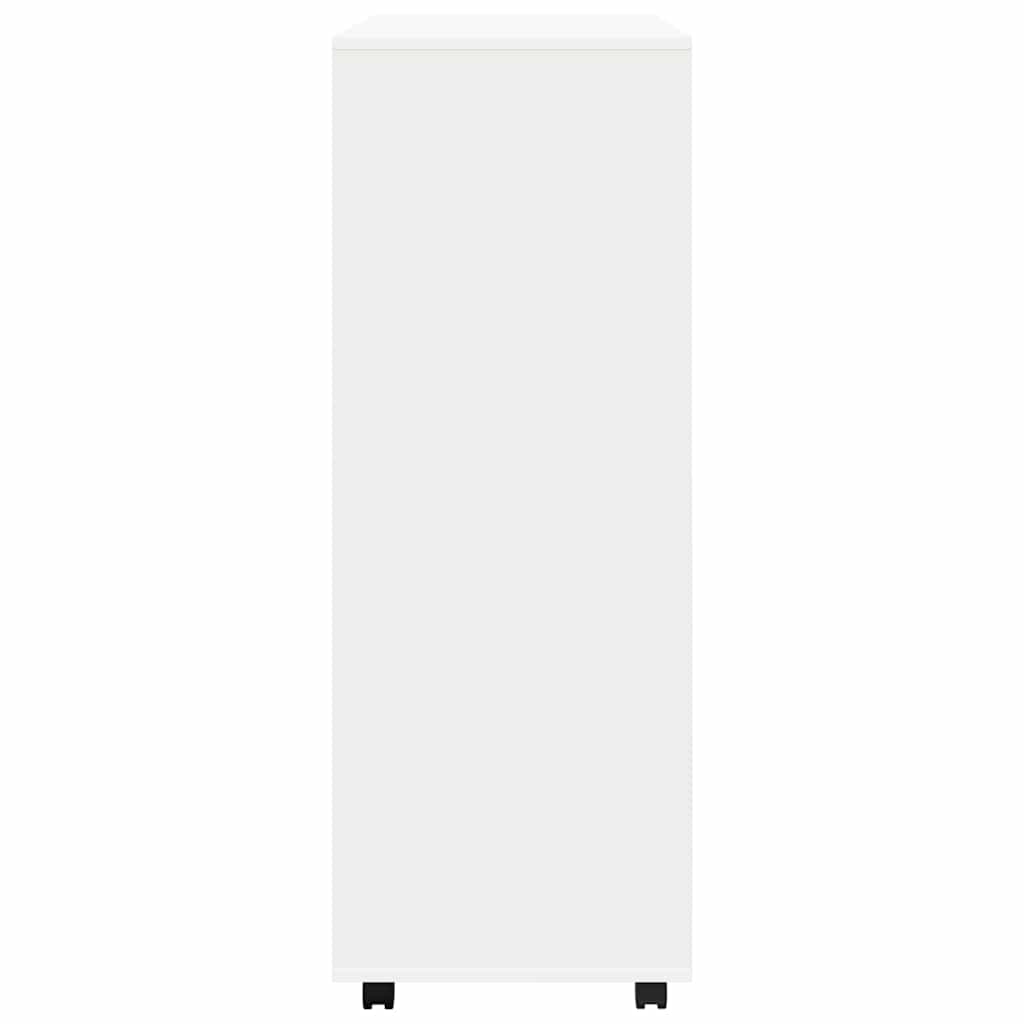 vidaXL Kleiderschrank Weiß 80x40x110 cm Holzwerkstoff