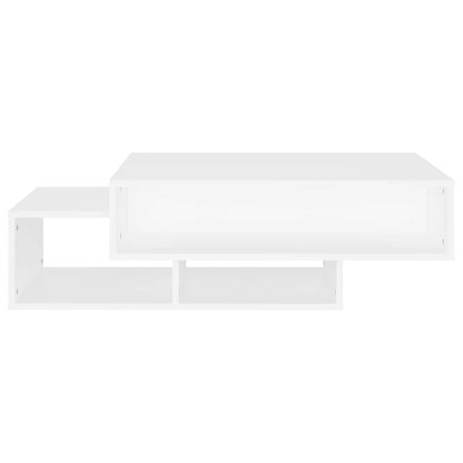 Couchtisch Weiß 105x55x32 cm Holzwerkstoff