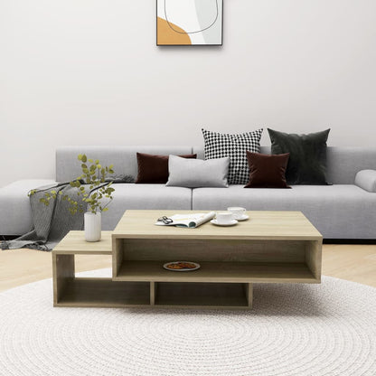 vidaXL Couchtisch Sonoma-Eiche 105x55x32 cm Holzwerkstoff