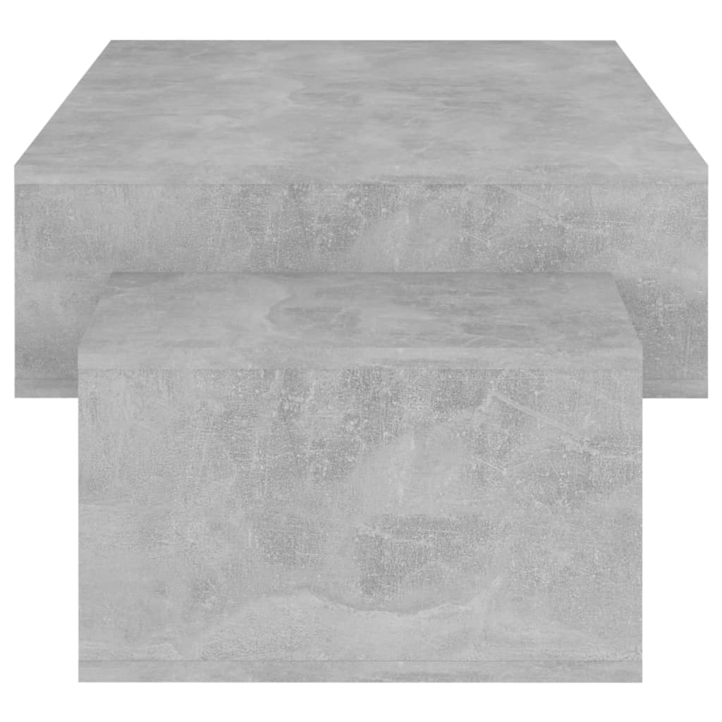 vidaXL Couchtisch Betongrau 105x55x32 cm Holzwerkstoff