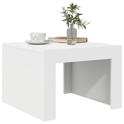 vidaXL Couchtisch Weiß 50x50x35 cm Holzwerkstoff
