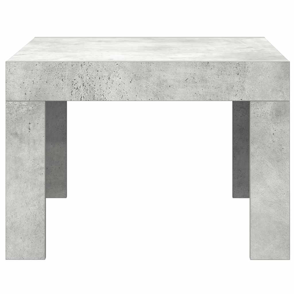 vidaXL Couchtisch Betongrau 50x50x35 cm Holzwerkstoff