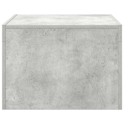 vidaXL Couchtisch Betongrau 50x50x35 cm Holzwerkstoff