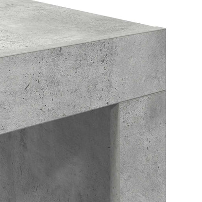 vidaXL Couchtisch Betongrau 50x50x35 cm Holzwerkstoff