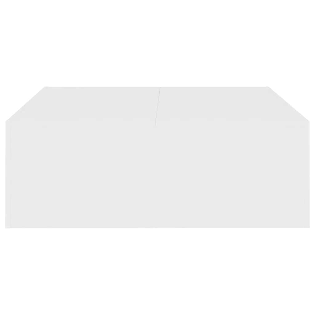 vidaXL Couchtisch Weiß 100x100x35 cm Holzwerkstoff