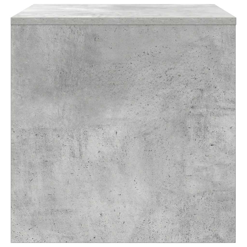 vidaXL Tables basses gigognes 3 pcs Gris béton Bois d'ingénierie