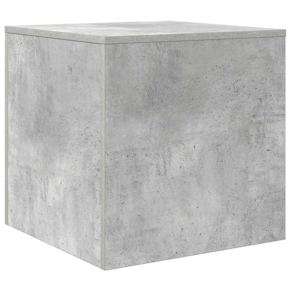 vidaXL Tables basses gigognes 3 pcs Gris béton Bois d'ingénierie