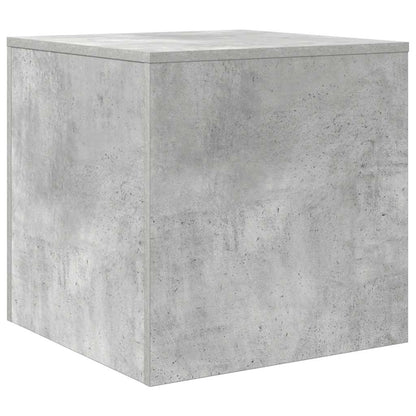 vidaXL Tables basses gigognes 3 pcs Gris béton Bois d'ingénierie
