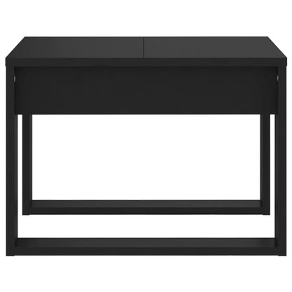 vidaXL Beistelltisch Schwarz 50x50x35 cm Holzwerkstoff