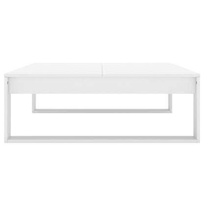 vidaXL Couchtisch Weiß 100x100x35 cm Holzwerkstoff