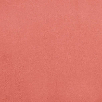 vidaXL Schlafsofa 2-Sitzer mit 2 Kissen Rosa Samt