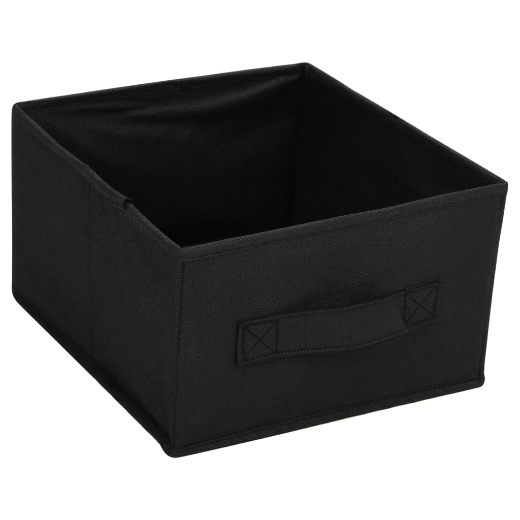 vidaXL Armoire de rangement à 6 tiroirs 55x29x55 cm Acier Noir