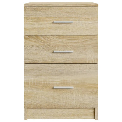 vidaXL Nachttisch Sonoma-Eiche 40x40x63 cm Holzwerkstoff