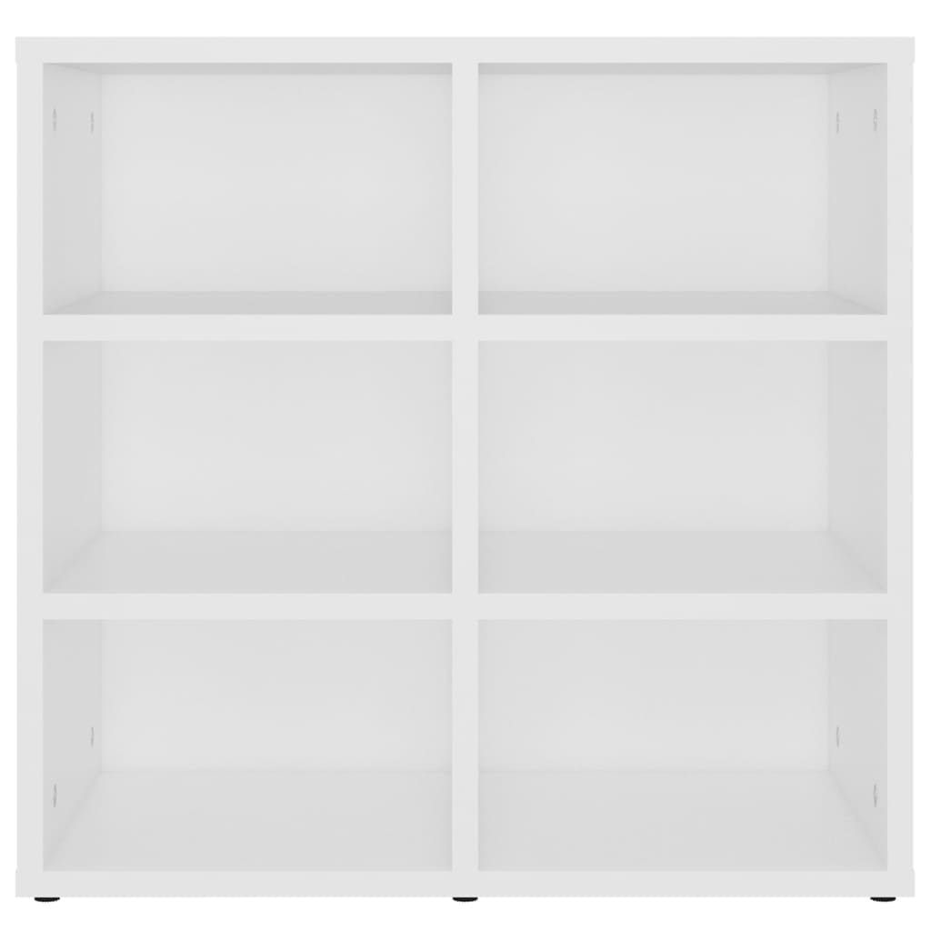 vidaXL Range-chaussures 2 pcs Blanc 52,5x30x50 cm